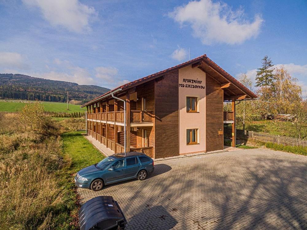 Apartmany Pod Sjezdovkou Červená Voda المظهر الخارجي الصورة